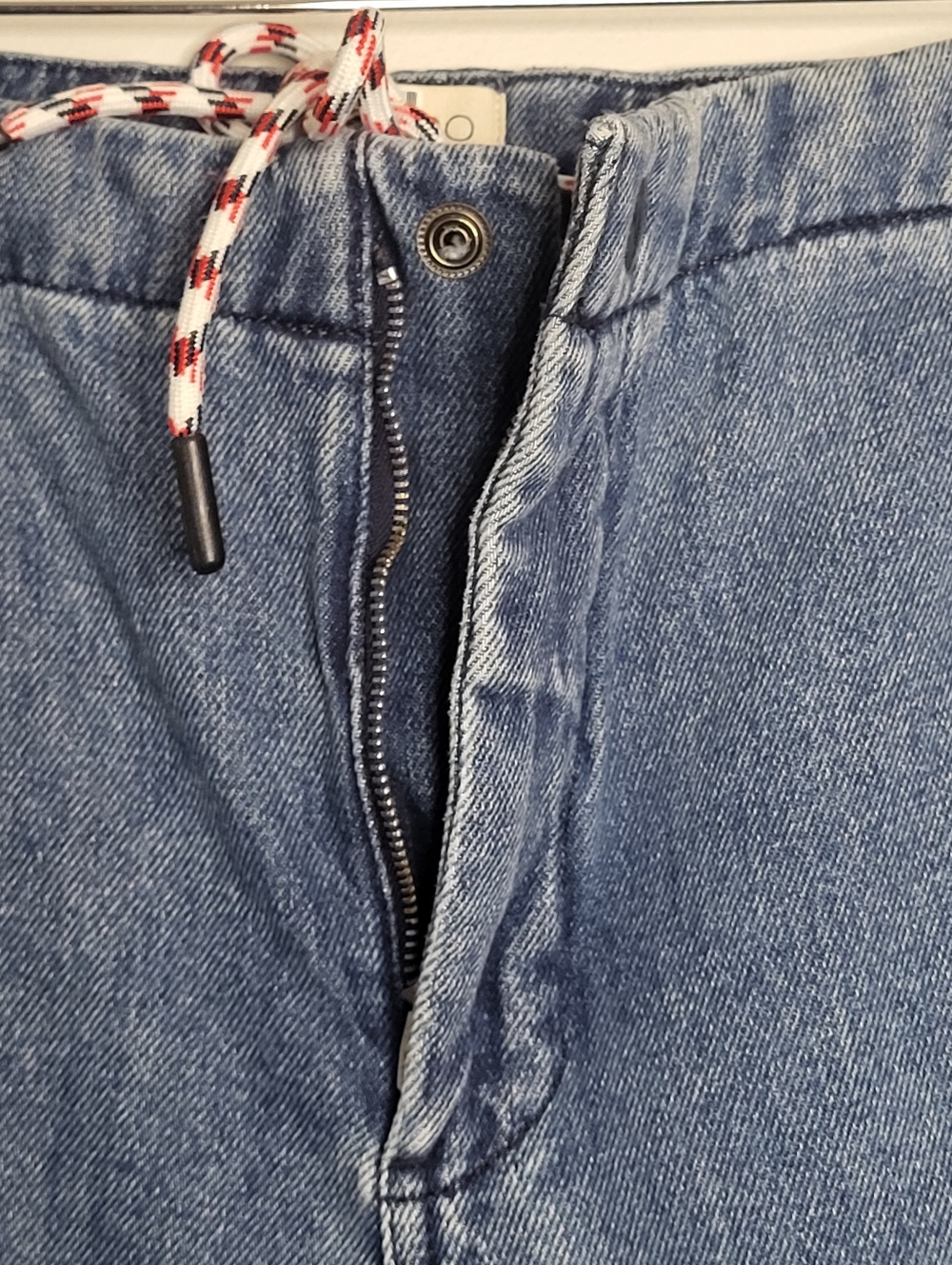 Pilcro Wide-Leg Jeans in Medium Blue - Picture 6 of 16